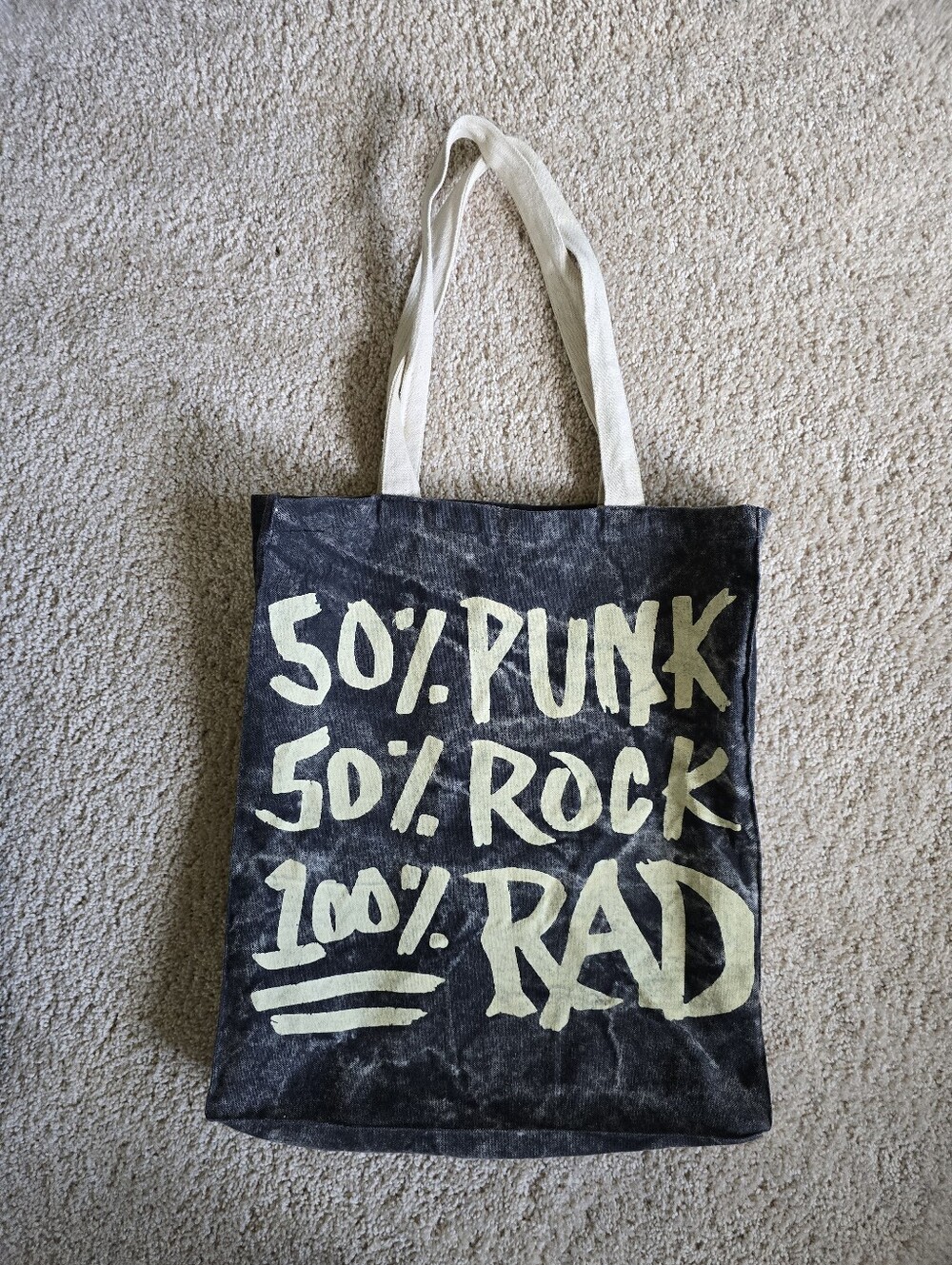 Regina Andrew Designs Black Burnout Large Tote Bag